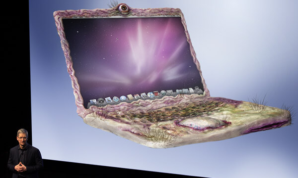 Каким будет MacBook без Стива Джобса? The Onion воплотила в жизнь страхи поклонников Apple. Каким будет MacBook без Стива Джобса? The Onion воплотила в жизнь страхи поклонников Apple. Фото.