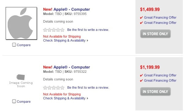 Новые MacBook Pro замечены в базе данных BestBuy. Новые MacBook Pro замечены в базе данных BestBuy. Фото.
