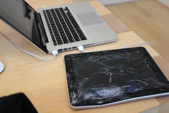 Smashed iPad Smashed iPad