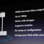 Трансляция iPad 2 в картинках. Фото.