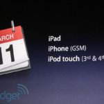 Трансляция iPad 2 в картинках. Фото.