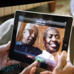 Трансляция iPad 2 в картинках. Фото.