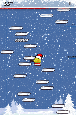 Doodle Jump. Общее представление об игре. Doodle Jump. Общее представление об игре. Фото.