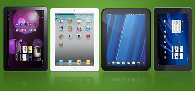 iPad 2 против конкурентов: битва характеристик. Фото.