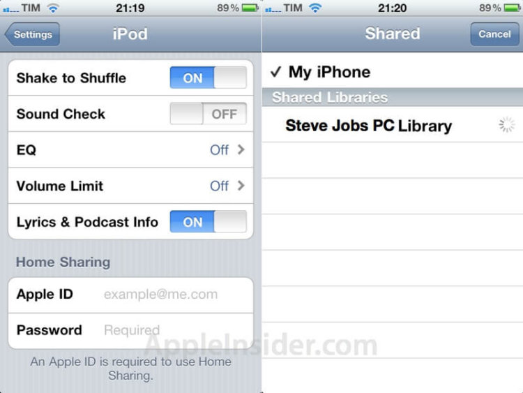 iOS 4.3: Подробно о функции iTunes Home Sharing