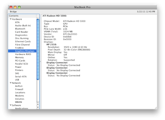 Mac OS X 10.6.7 поддерживает ряд карт AMD. Mac OS X 10.6.7 поддерживает ряд карт AMD. Фото.