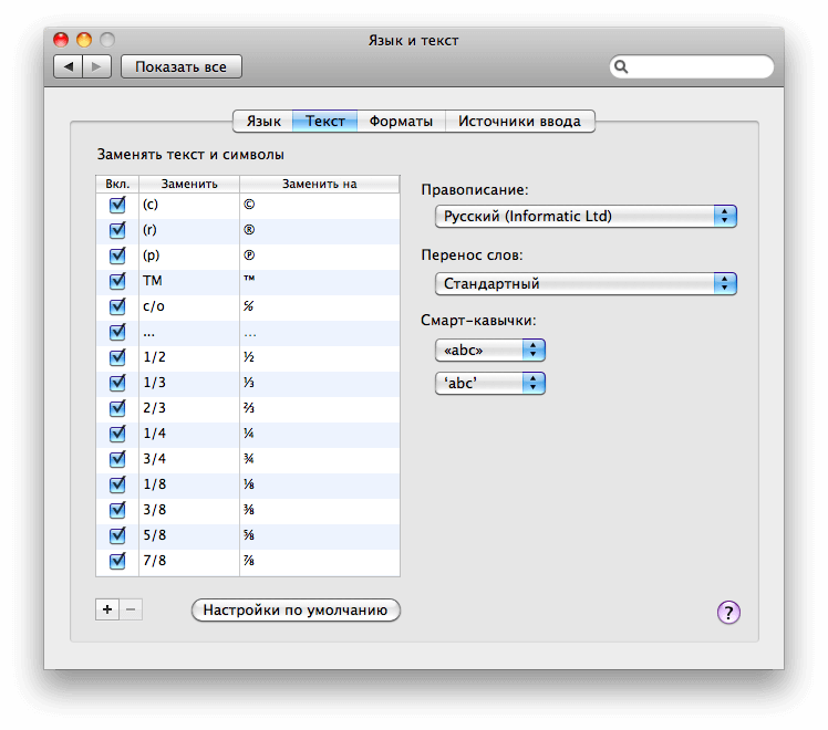 [Mac OS X] ОРФО 2010 Lite: проверка правописания. Фото.