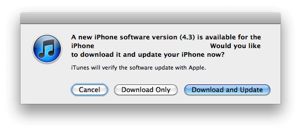 iOS 4.3 доступна к загрузке раньше обещанного. iOS 4.3 доступна к загрузке раньше обещанного. Фото.