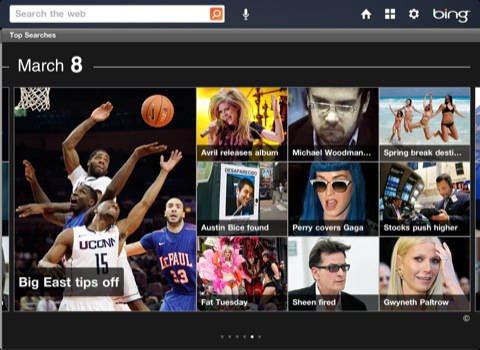 Bing for iPad 4
