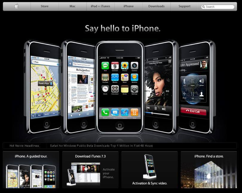 Эволюция Apple.com: 1996 – 2011. Эволюция Apple.com: 1996 – 2011. Фото.