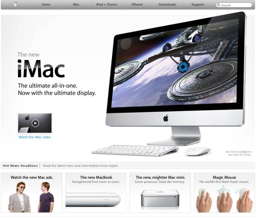 Эволюция Apple.com: 1996 – 2011. Эволюция Apple.com: 1996 – 2011. Фото.
