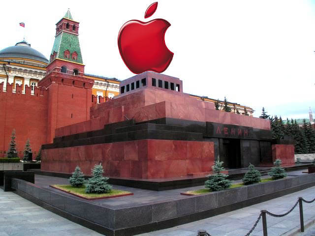 [1 Апреля] Первый российский Apple Store откроется на Красной площади. Фото.