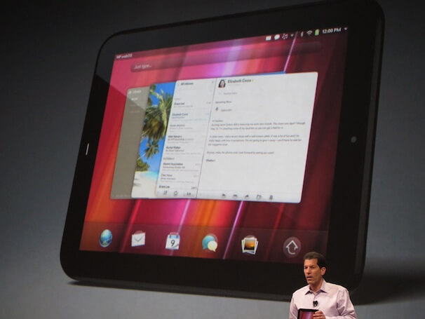 HP: TouchPad догонит и перегонит iPad 2. Фото.