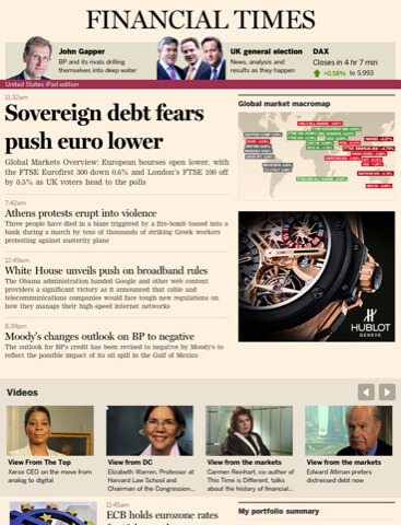 Financial Times до 30 июня придется договориться с Apple. Financial Times до 30 июня придется договориться с Apple. Фото.