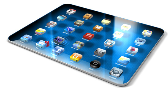 Новый iPad получит 3D-дисплей? Новый iPad получит 3D-дисплей? Фото.