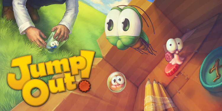 Jump Out!: на одном уровне с Angry Birds и Cut the Rope. Фото.