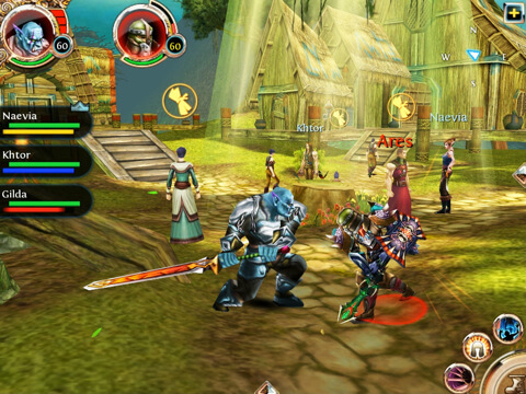 Order & Chaos Online: клон World of WarCraft для iOS вышел! Order & Chaos Online: клон World of WarCraft для iOS вышел! Фото.