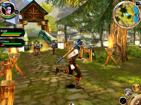 Order & Chaos Online: клон World of WarCraft для iOS вышел! Order & Chaos Online: клон World of WarCraft для iOS вышел! Фото.
