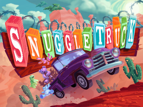 Snuggle Truck: животных возить — дело трудное. Snuggle Truck: животных возить — дело трудное. Фото.
