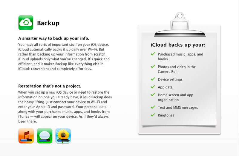 Apple iCloud – бесплатно синхронизует данные с Mac, PC и iOS устройств. Apple iCloud – бесплатно синхронизует данные с Mac, PC и iOS устройств. Фото.