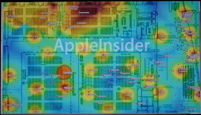 Apple показала, как оборудовала сеть для WWDC. Apple показала, как оборудовала сеть для WWDC. Фото.