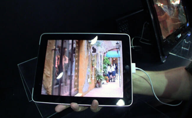 Прототип Apple iPad с 3D дисплеем. Прототип Apple iPad с 3D дисплеем. Фото.
