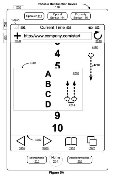 Apple получает на руки емкий патент о пользовательском интерфейсе iPhone. Apple получает на руки емкий патент о пользовательском интерфейсе iPhone. Фото.