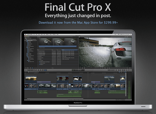 Релиз Final Cut Pro X разочаровал всех. Релиз Final Cut Pro X разочаровал всех. Фото.