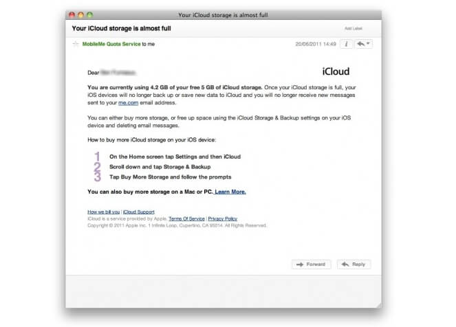 Сколько будет стоить дополнительное пространство iCLoud Сколько будет стоить дополнительное пространство iCLoud