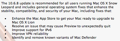 Apple представляет разработчикам очередную сборку Mac OS X 10.6.8 без каких-либо известных на сегодня недоработок. Apple представляет разработчикам очередную сборку Mac OS X 10.6.8 без каких-либо известных на сегодня недоработок. Фото.