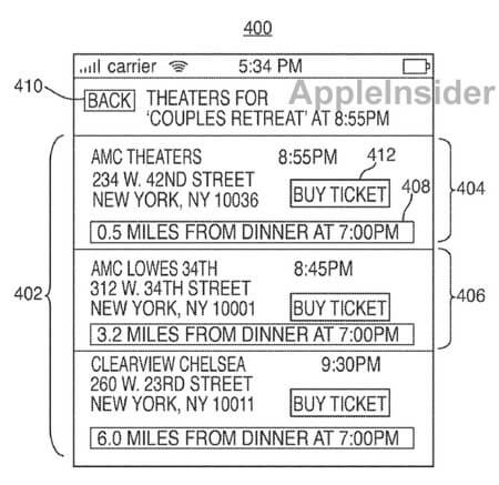 Apple изучает iPhone приложения, позволяющие совместить киносеанс с другими планами. Apple изучает iPhone приложения, позволяющие совместить киносеанс с другими планами. Фото.