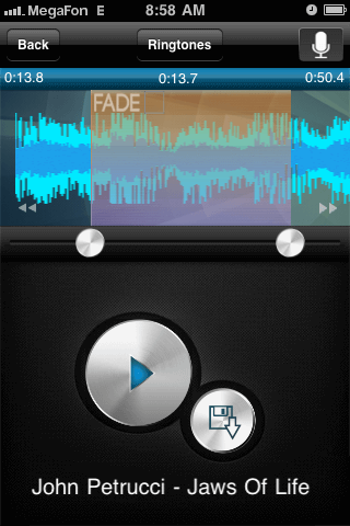 Ringtone Builder: создаем рингтоны прямо на iPhone. Ringtone Builder: создаем рингтоны прямо на iPhone. Фото.