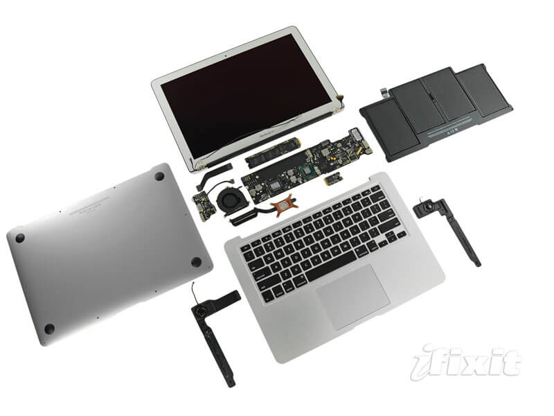 Вскрытие показало: Новый MacBook Air обладает сменными SSD. Вскрытие показало: Новый MacBook Air обладает сменными SSD. Фото.