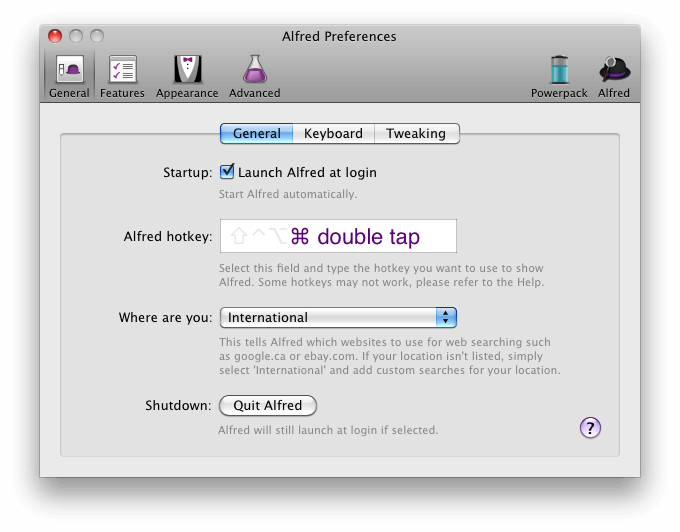 [Mac App Store] Alfred. Фото.
