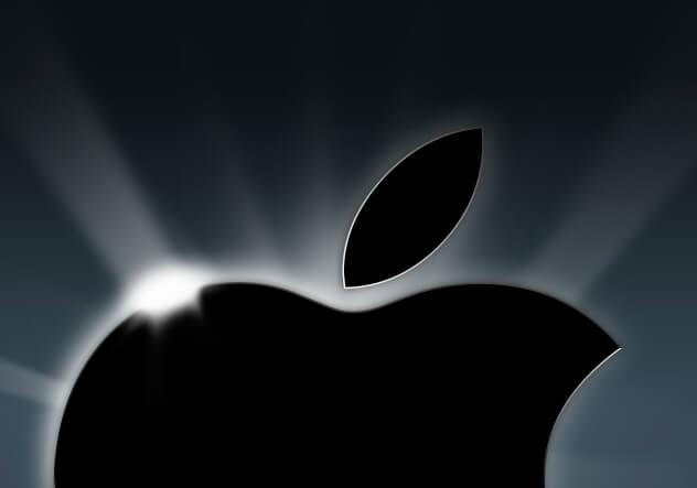 Восхождение логотипа Apple Восхождение логотипа Apple