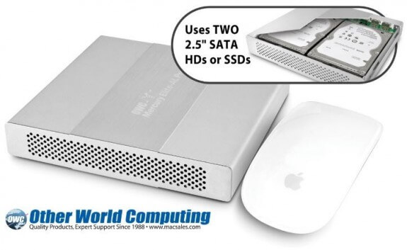OWC обновила ряды Mercury Elite Pro Dual Mini. OWC обновила ряды Mercury Elite Pro Dual Mini. Фото.