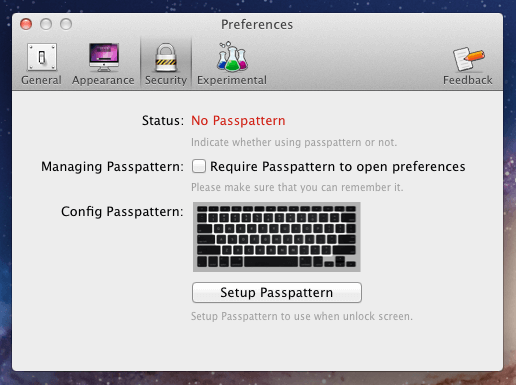 [Mac App Store] Lock Screen 2 — разблокируйте экран вашего Mac-а одним движением руки! Фото.