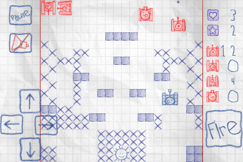 Танчики бумажные. Фото.