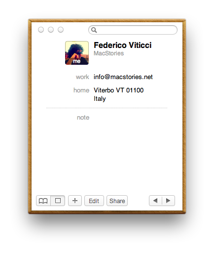 Address Book Ticci