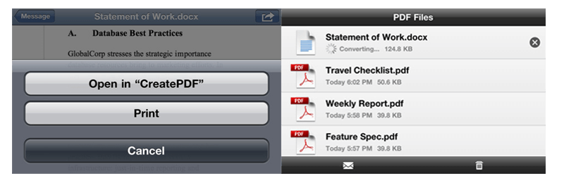 CreatePDF от Adobe — новое приложение для iPhone и iPad. CreatePDF от Adobe — новое приложение для iPhone и iPad. Фото.