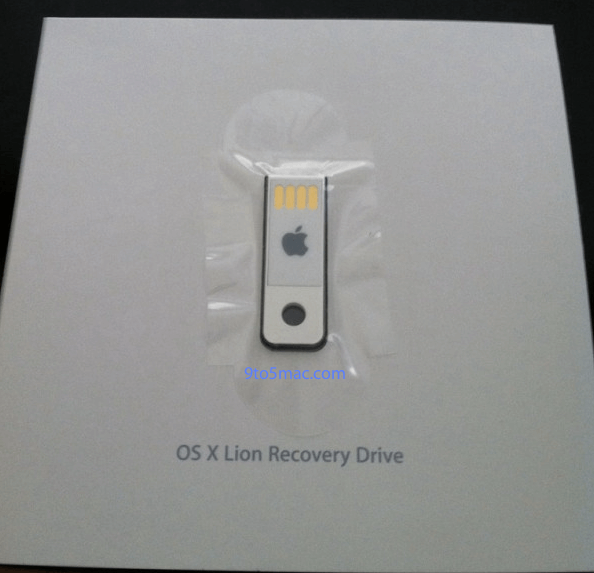 Lion Recovery USB был доставлен первым покупателям. Lion Recovery USB был доставлен первым покупателям. Фото.