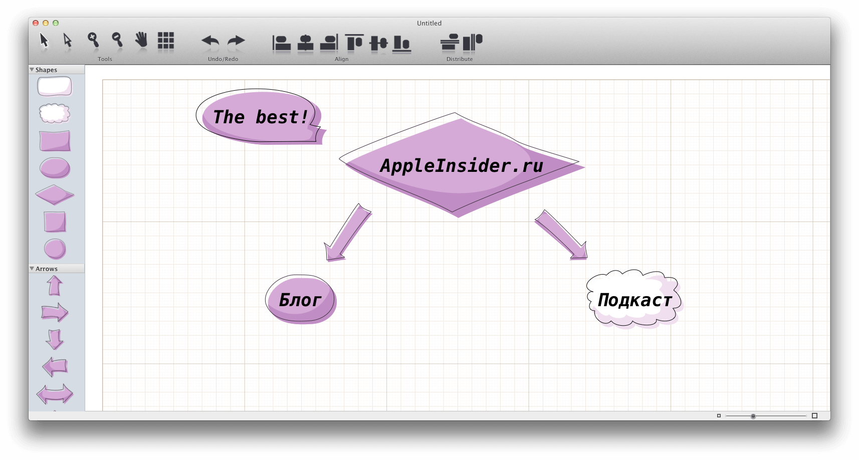 [Mac App Store] Diagrammix — делать графики никогда не было так просто и красиво. Фото.