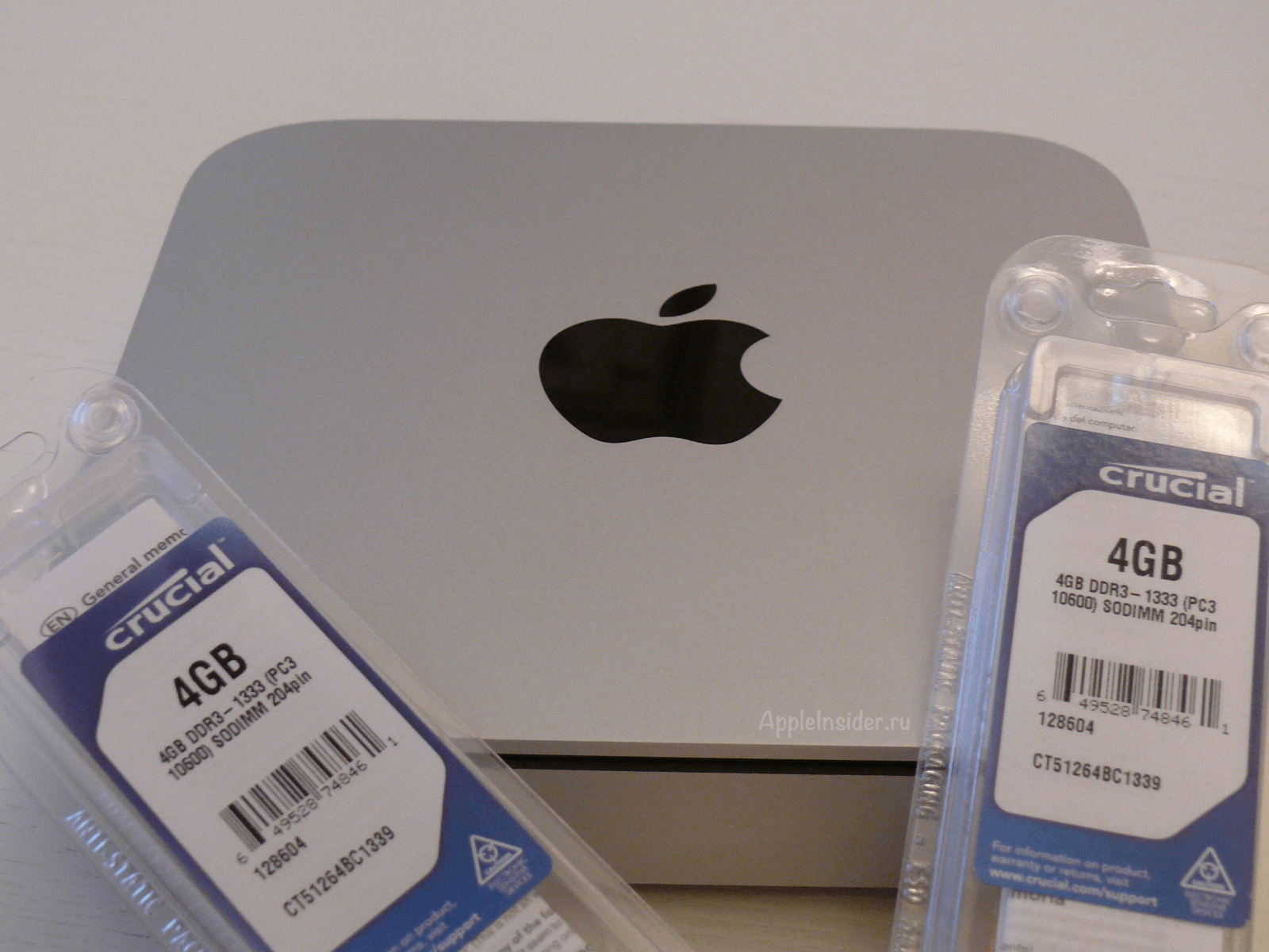 Апгрейд ОЗУ в Mac mini 2010-2011 годов. Апгрейд ОЗУ в Mac mini 2010-2011 годов. Фото.