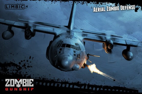 Zombie Gunship — вид на зомби с небес. Zombie Gunship — вид на зомби с небес. Фото.