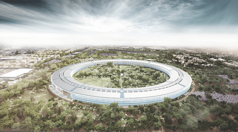 Apple построит «космический корабль» и начнет строить третий кампус. Apple построит «космический корабль» и начнет строить третий кампус. Фото.