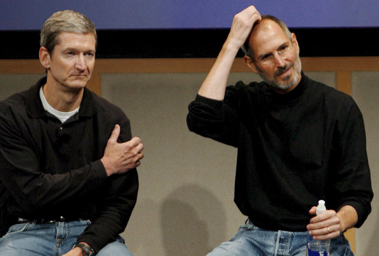 Тим Кук причастен к успеху Apple не меньше Стива Джобса. Тим Кук причастен к успеху Apple не меньше Стива Джобса. Фото.