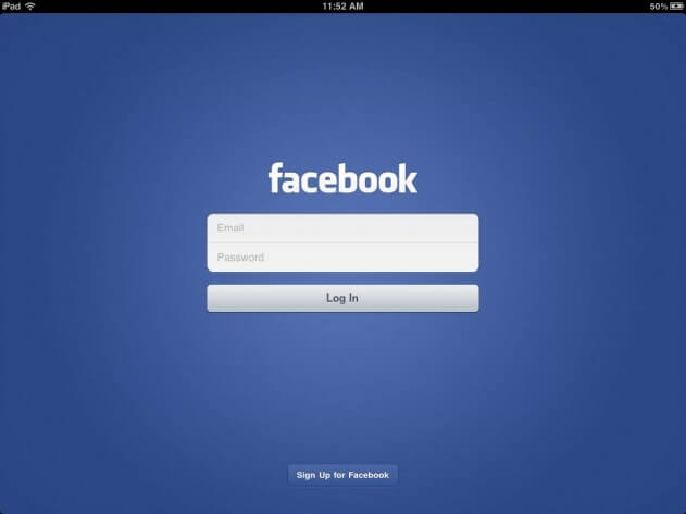 Facebook для iPad покажут на мероприятии Apple 4 октября? Фото.