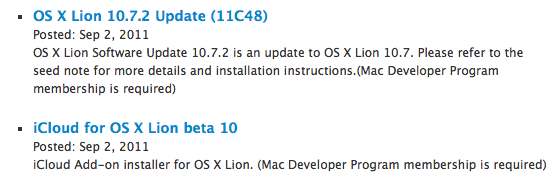 Apple выпустила OS X 10.7.2 11C48 и iCloud beta 10. Apple выпустила OS X 10.7.2 11C48 и iCloud beta 10. Фото.