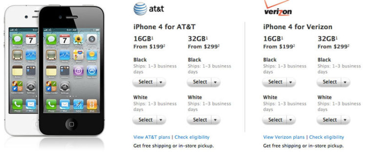 Apple увеличивает сроки доставки iPhone 4 – это признак скорого выхода iPhone 5. Apple увеличивает сроки доставки iPhone 4 – это признак скорого выхода iPhone 5. Фото.