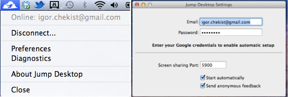 Jump Desktop на Mac Jump Desktop на Mac
